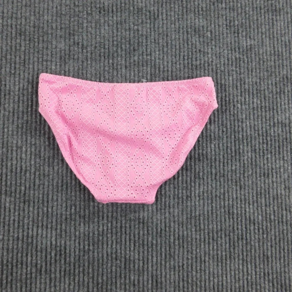 Shade Critters Swim Set Girls 8 Pink Bralette Bikini Lined Geometric NWT